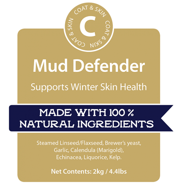 Mud Defender - 4.4lb Bag Front Label